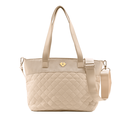 LuckyLy Bolsa de Mujer Crossbody tipo Tote Bag, Modelo Nika, Negro