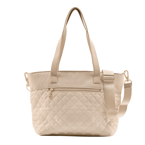 LuckyLy Bolsa de Mujer Crossbody tipo Tote Bag, Modelo Nika, Negro