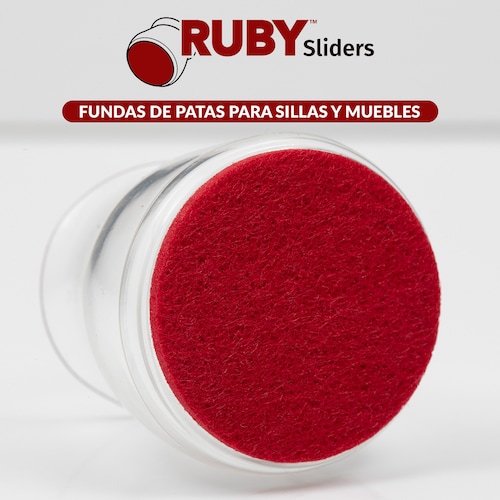 Fundas Para Patas De Muebles Ruby Sliders Flexibles Pack 16 piezas .