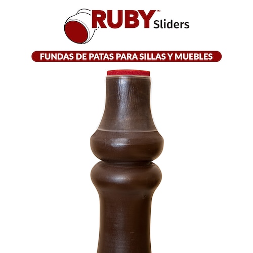 Fundas Para Patas De Muebles Ruby Sliders Flexibles Pack 16 piezas .