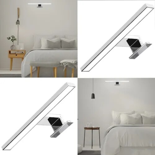 Lámpara Pared Led Para Espejo De Baño Moderna Luz Blanca30cm