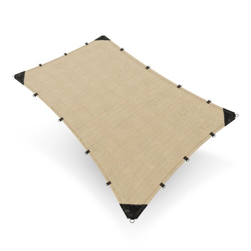 Malla Sombra Raschel 4x3m 90% Reforzada para Exteriores Redlemon