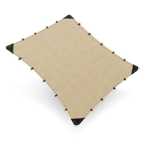 Malla Sombra Raschel 5x4m 90% Reforzada para Exteriores Redlemon