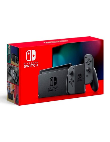 Consola Nintendo Switch Versión 2.0  Gris 32GB