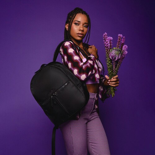Mochila Para Laptop 14 Pulgadas Brisbane Cool Capital Color Negro