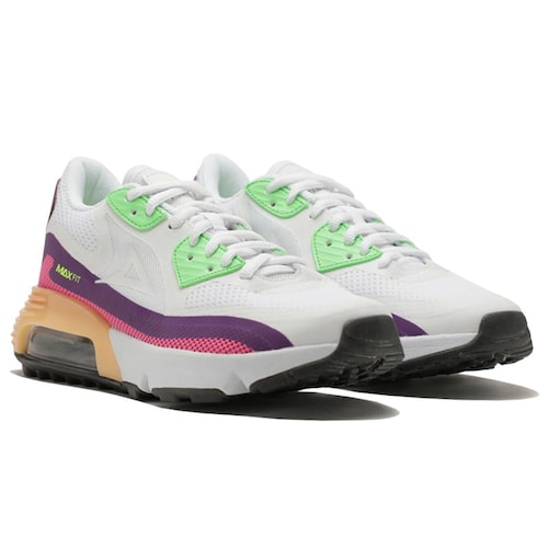 Tenis Pirma 5036 Blanco Morado Verde Válvula Mujer Originales Ejercicio Gym