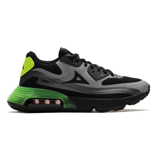 Tenis Pirma Brasil 5036 Negro Gris Verde Neon Hombre Originales Ejercicio Gym Deportivos