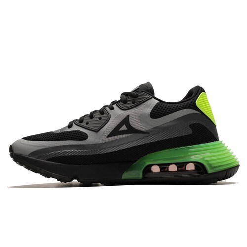 Tenis Pirma Brasil 5036 Negro Gris Verde Neon Hombre Originales Ejercicio Gym Deportivos
