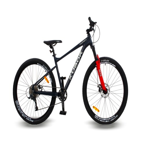 Bicicleta De Montaña Aluminio Rodada 27 Frenos Disco Kubor