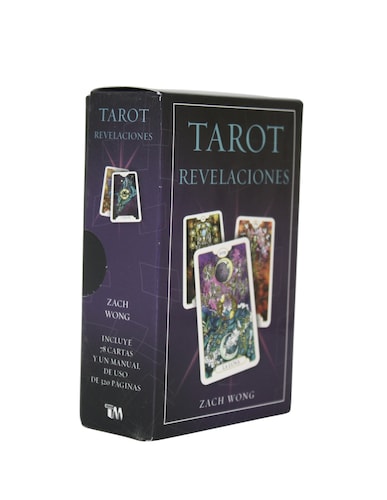 Tarot Revelaciones De Zach Wong Editorial Tomo + Bolso
