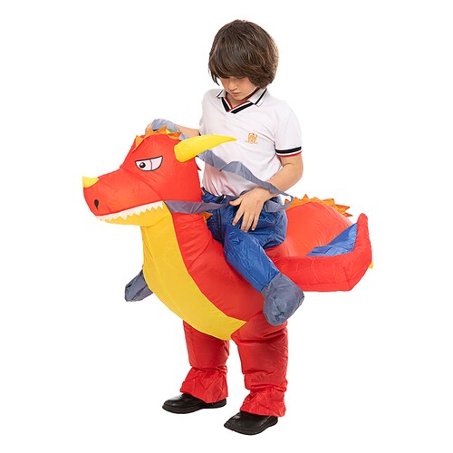 Disfraz inflable infantil toda ocasión halloween talla 3 a 7 años - Dragón & Pony
