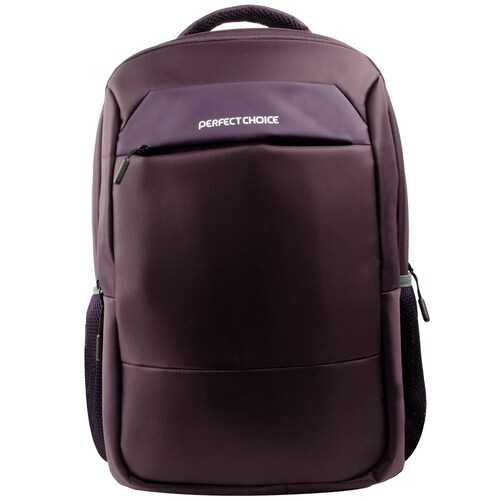 Mochila Para Laptop PERFECT CHOICE Fearless, Morado, Poliéster y Poliuretano 15.6"