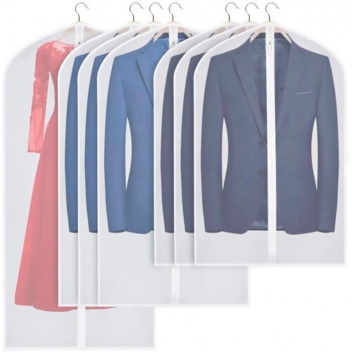 Ganchos de plástico para ropa colores x12un - Ofimarket