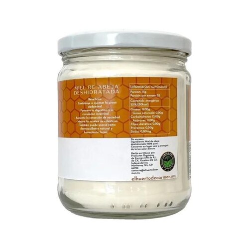 Miel De Abeja Deshidratada 330g Huerto De Carmen