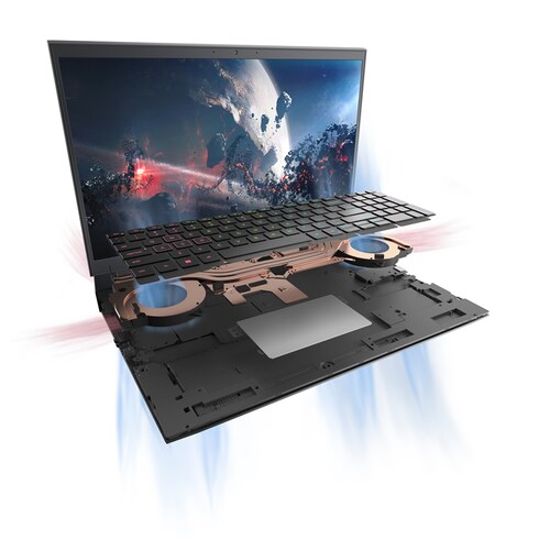 Laptop DELL G5 Pantalla 15.6 pulgadas Corei7 RAM 16 GB 512 GB SSD Windows 11 Home Negro
