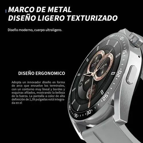 2022 Nuevo Reloj Inteligente Hw28 Smartwatch Para Hombre+nfc