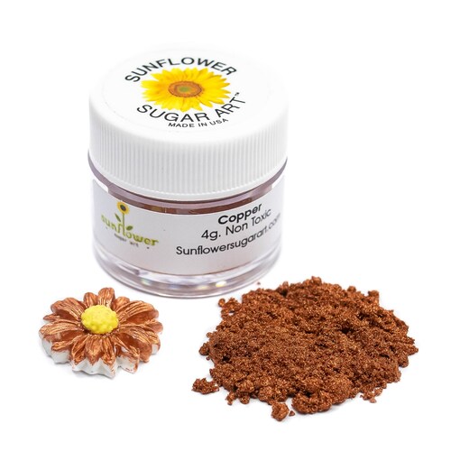 Polvo Brillos Comestible Matizador Cobre Decoración Ld-009