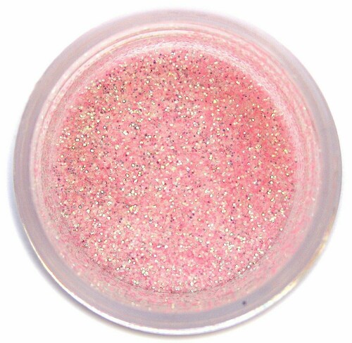 Sunflower Brillantina Decoración Pastel Rosa Bebe D-031