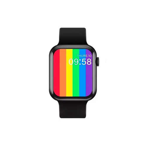Smartwatch T500+pro Bluetooth Reloj Inteligente Mas Audífonos Inalámbricos In-ear Manos Libres Aut119  Con Bluetooth 5.0 Diseño Ergonómico Color Negro