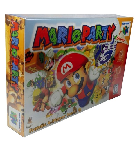 Mario Party 3 Standard Edition Nintendo 64 Físico En Caja