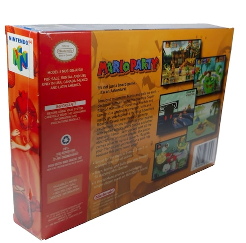 Mario Party 3 Standard Edition Nintendo 64 Físico En Caja
