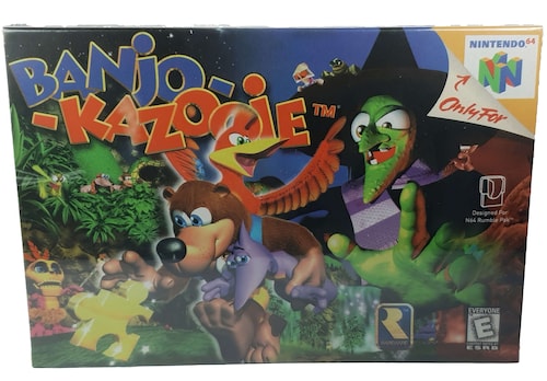 Banjo Kazooie 64 Standar Edition Nintendo 64 En Caja