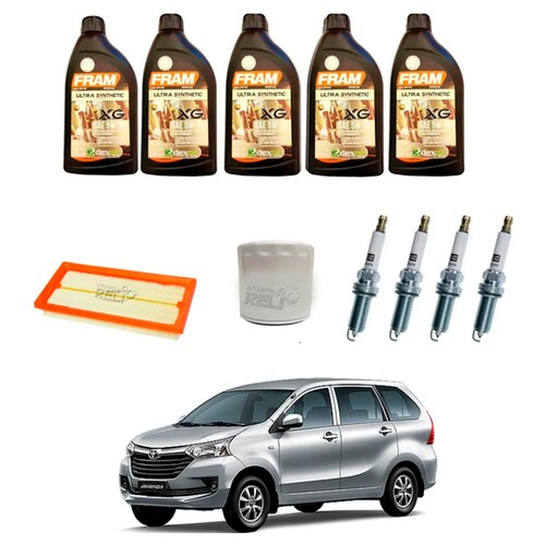 Kit Afinación Toyota Avanza 1.5 L 4 Cil Aceite Sintético