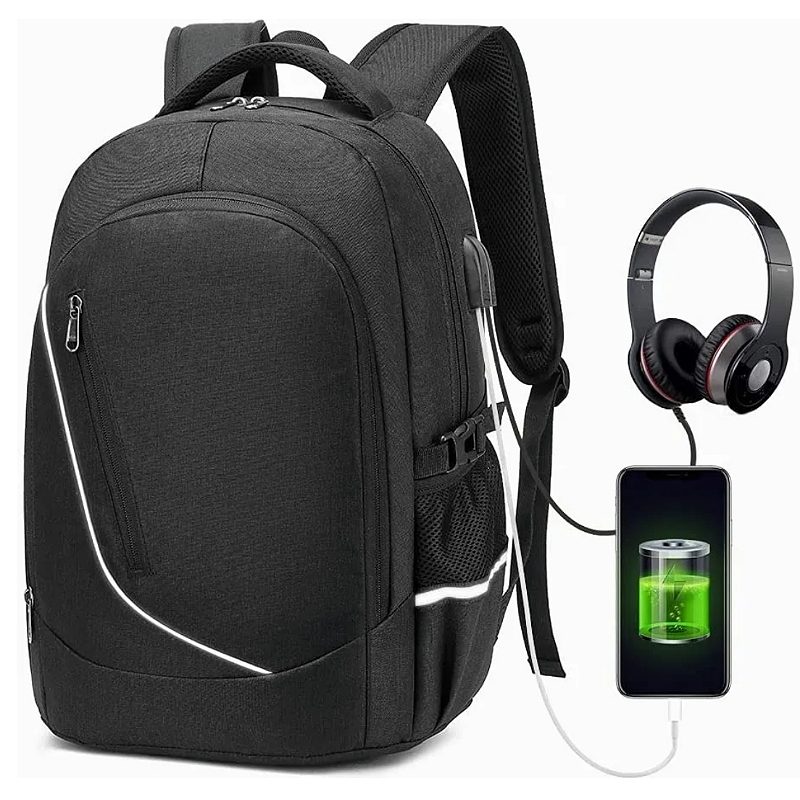 Mochila discount usb antirrobo