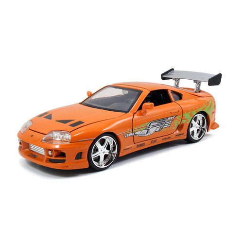 1995 Toyota Supra con fig Brian Rapido y Furioso JADA TOYS ESCALA 1:24 OFERTA!