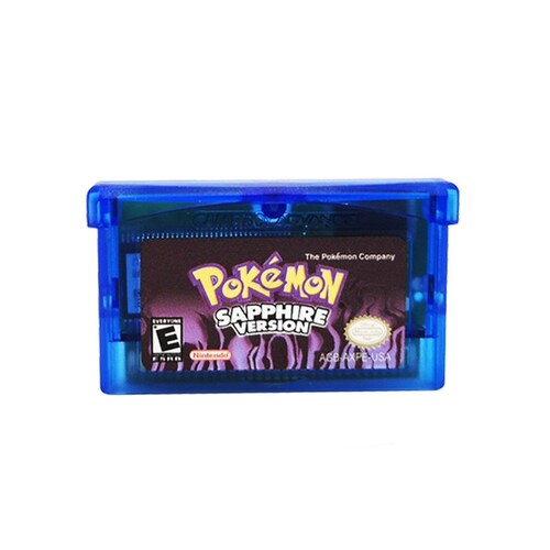 Cartucho GBA Game Boy Pokémon Záfiro Español