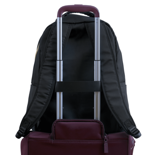  LuckyLy Mochila para Laptop Mujer hasta 16 Pulgadas, Moderna con Múltiples Compartimentos, Modelo Joyce, Negro