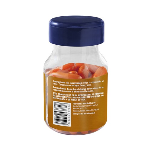 Magnesio con Germen de Trigo, 30 Capsulas, 1.3 g c/u, Vitaminas y Minerales