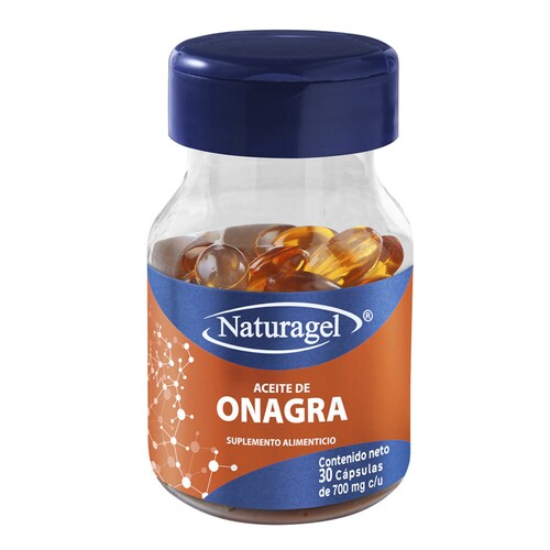 Aceite de Onagra, 30 Capsulas, 700 mg c/u, Auxiliar en la Perdida de Pesos y Dietas