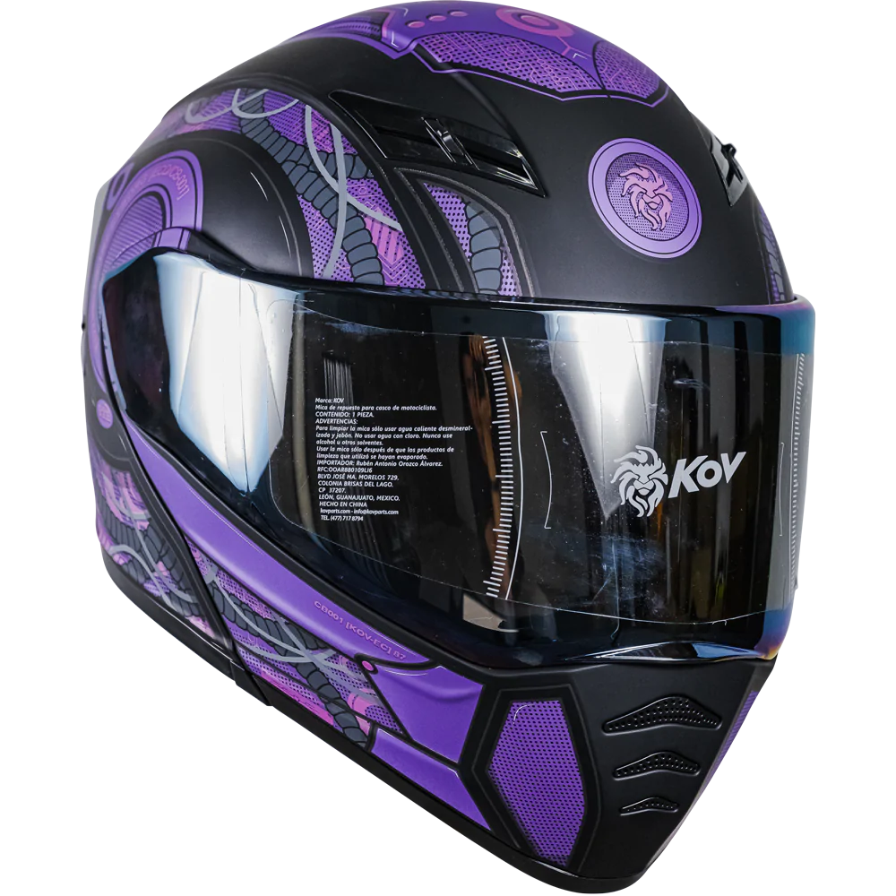 Casco discount zeus morado