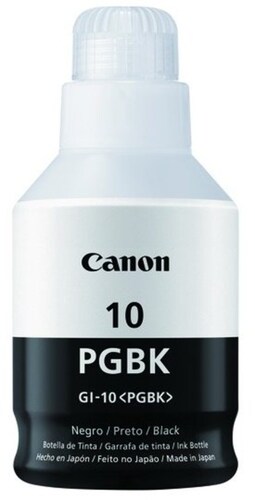 BOTELLA DE TINTA CANON GI-10 BK NEGRO 