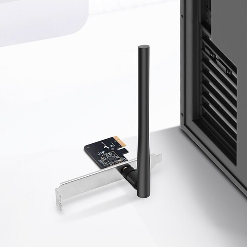 Tarjeta De Red PCI-E 1x Inalambrica Tp-Link ARCHER T2E AC600 Banda Dual.