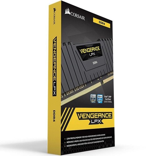 Memoria Ram DDR4 Corsair Vengeance LPX 3200MHz 8GB PC4-25600 Negra CMK8GX4M1Z3200C16.