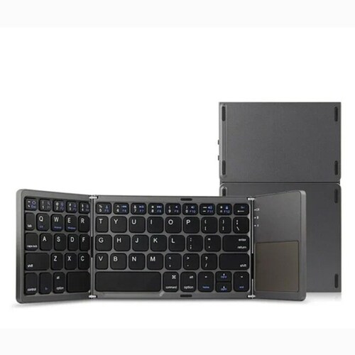 Teclado Inalámbrico con trackpad para Windows y Mac 