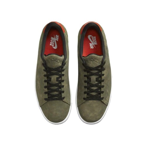 Tenis Air Jordan 1 Center Court Olivo de Caballero Original.