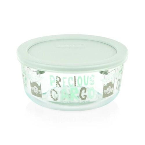 Set de 3 refractarios Star Wars "The Child" de vidrio con tapa Pyrex