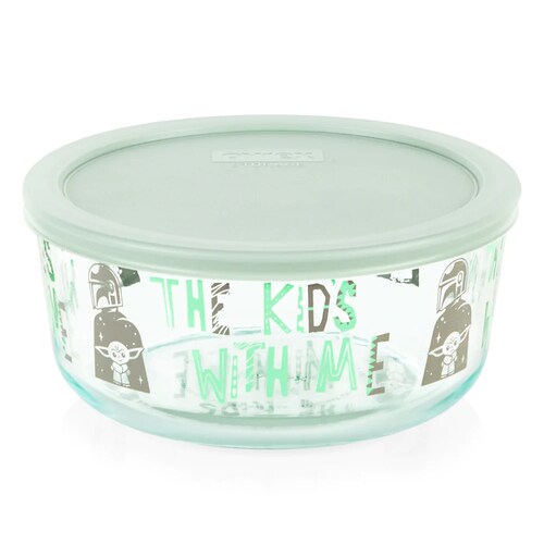 Set de 3 refractarios Star Wars "The Child" de vidrio con tapa Pyrex