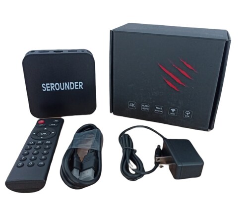  Serounder TV BOX   2GB RAM /16 , Youtube, Netflix , Video Prime.