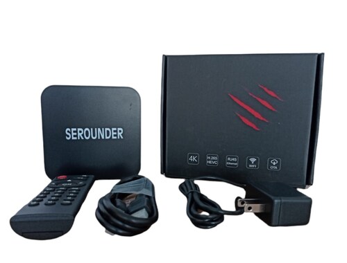  Serounder TV BOX   2GB RAM /16 , Youtube, Netflix , Video Prime.