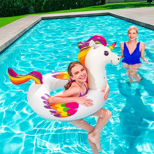 Inflable Flotador Salvavidas Unicornio Para Niños