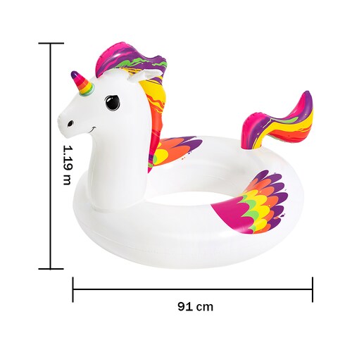 Inflable Flotador Salvavidas Unicornio Para Niños