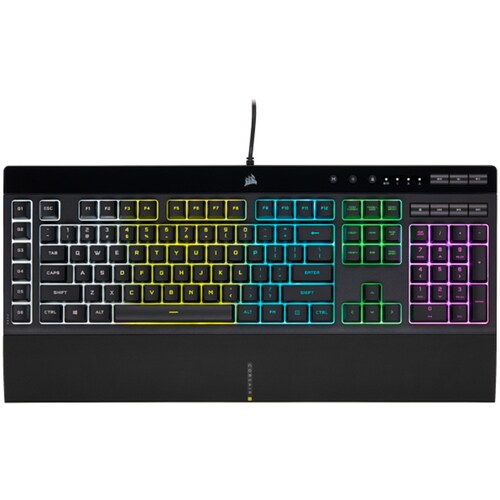 KIT CORSAIR 4 IN 1 K55 RGB PRO + HARPOON RGB PRO+HS50 PRO+MM110 