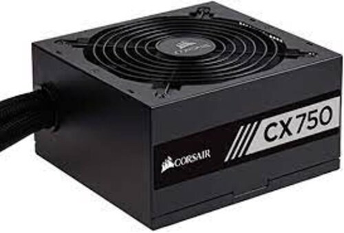 FUENTE DE PODER CORSAIR CX750 750W 80 PLUS BRONZE CP-9020123-NA  