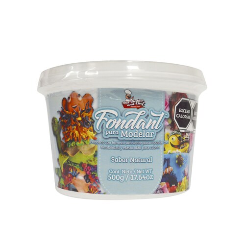 Fondant Para Modelar Blanco 500 G Ma Baker Fopa07-500