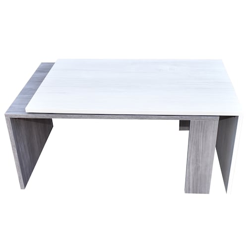 Mesa de Centro Barceló Gris Blanco