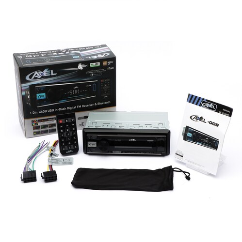 Autoestéreo Steelpro Technologies AXEL-009 con USB y bluetooth